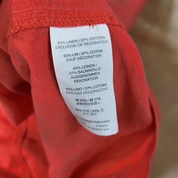 J. CREW Sleeveless Linen/Cotton Sundress. Size Medium - Picture 10 of 13